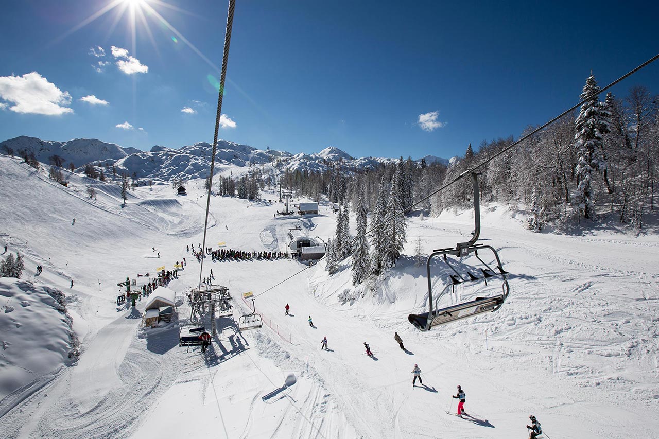 skijanje slovenija bled