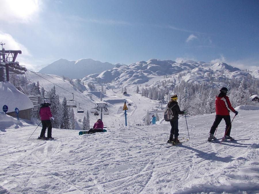skijanje slovenija vogel