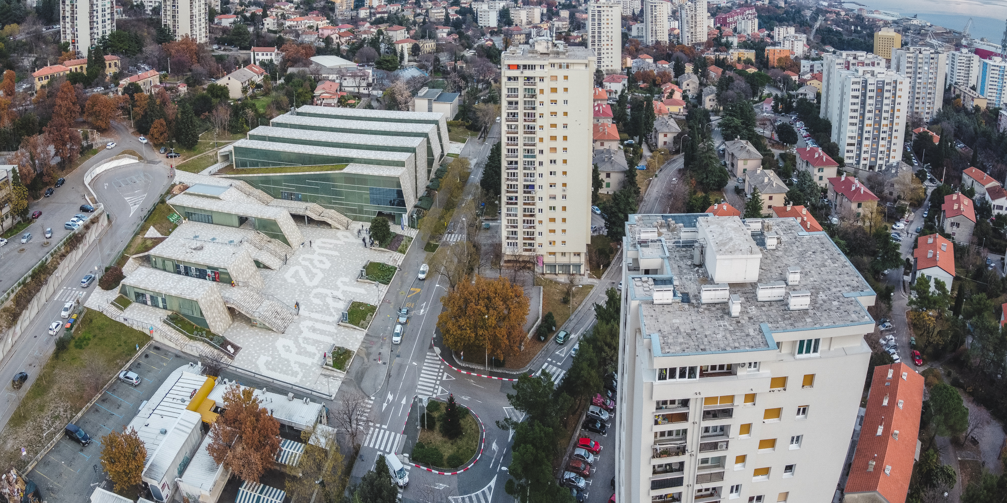 Zamet Centar Dvorana Rijeka Dron