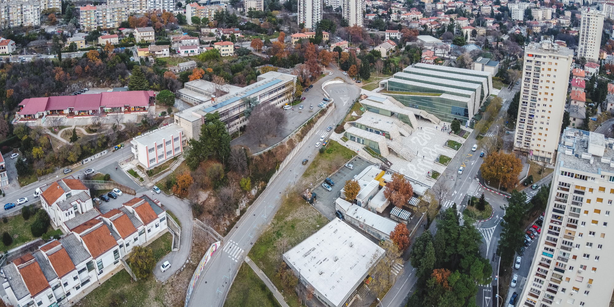Zamet Centar Dvorana Rijeka Dron