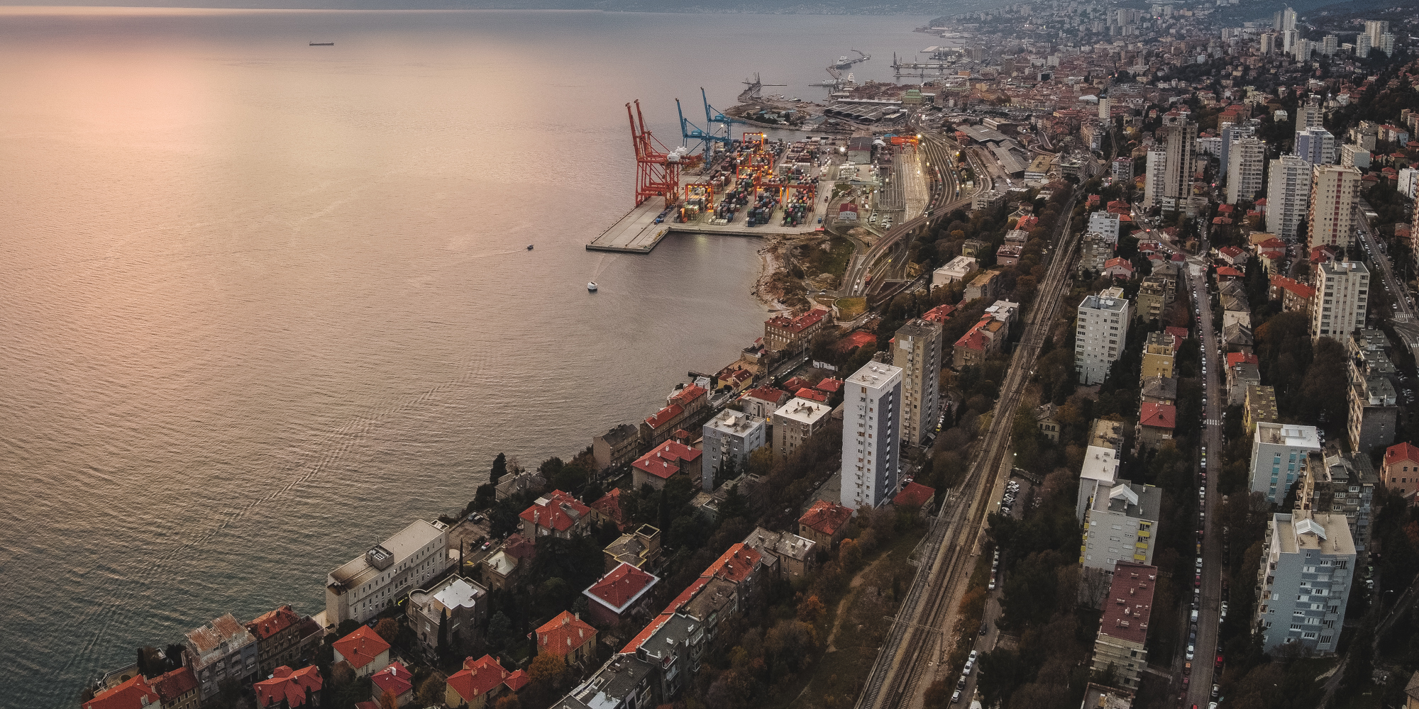 Pećine Terminal Rijeka Dron Pećine Terminal Rijeka Dron