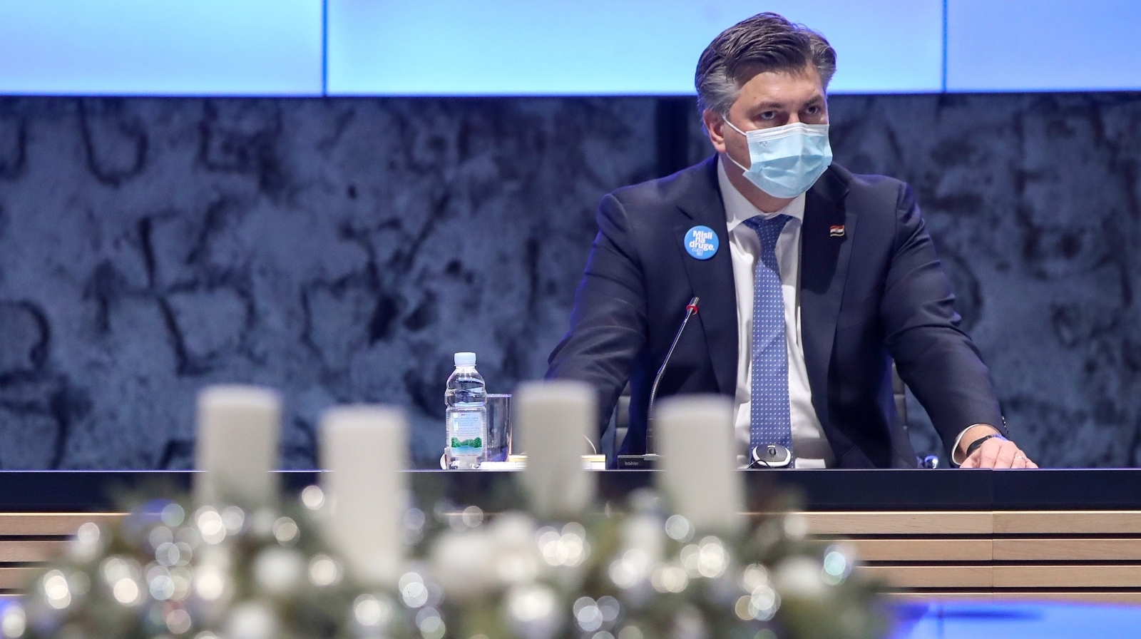 Zagreb: Sjednica Nacionalnog vijeća za uvođenje eura kao službene valute Zagreb: Sjednica Nacionalnog vijeća za uvođenje eura kao službene valute