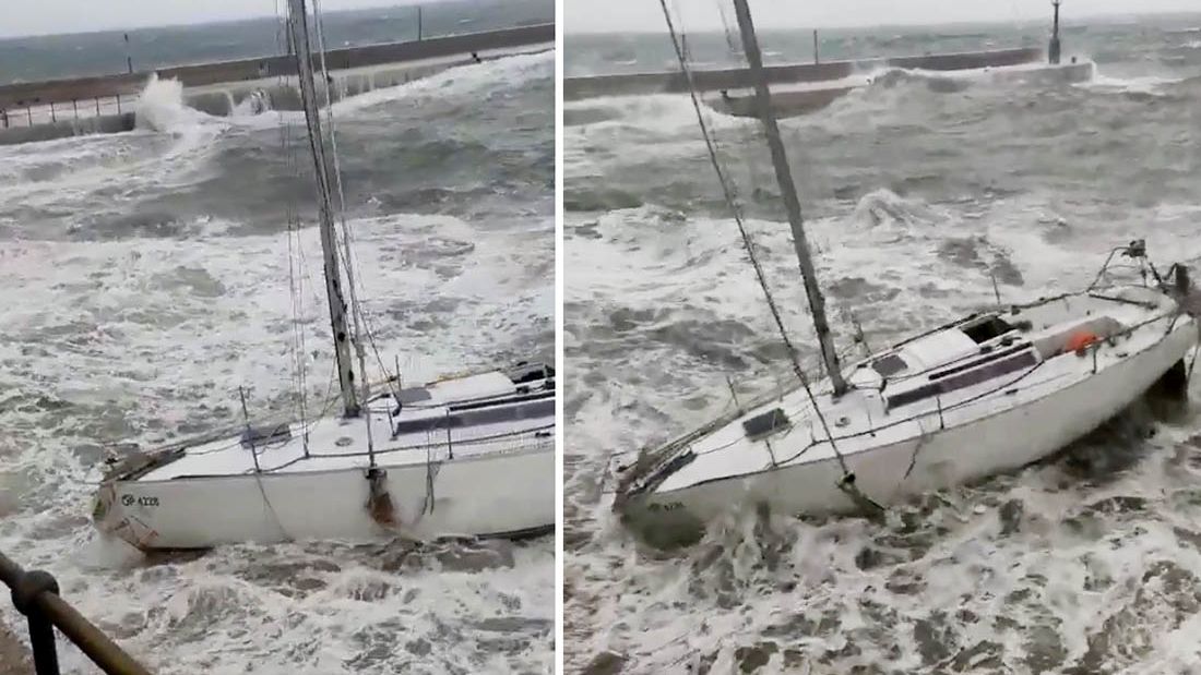 lovran jedrilica jugo potop