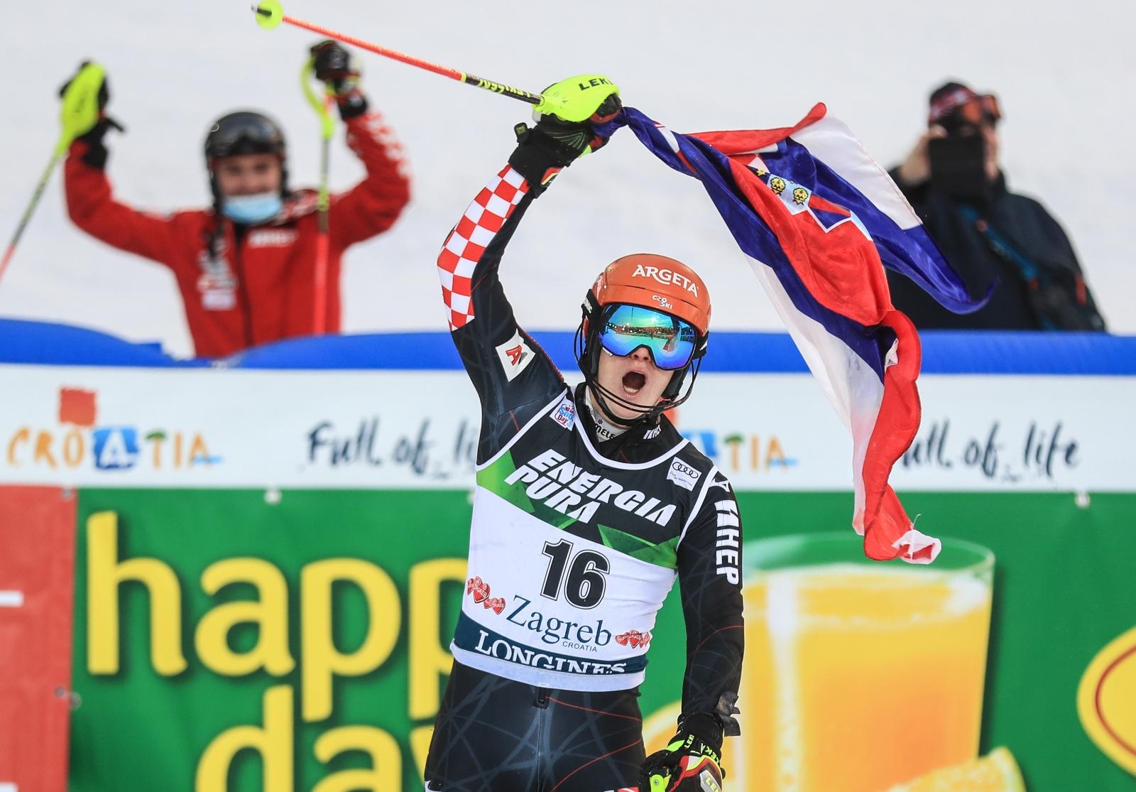 Zagreb: Druga vožnja muškog slaloma Audi FIS Svjetskog skijaškog kupa