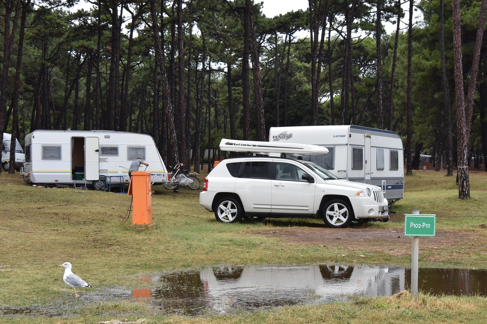Medulin kamp zima Medulin kamp zima