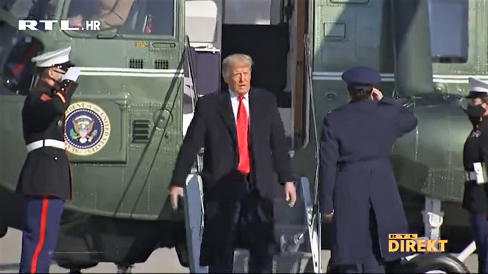 donald trump avion rtl