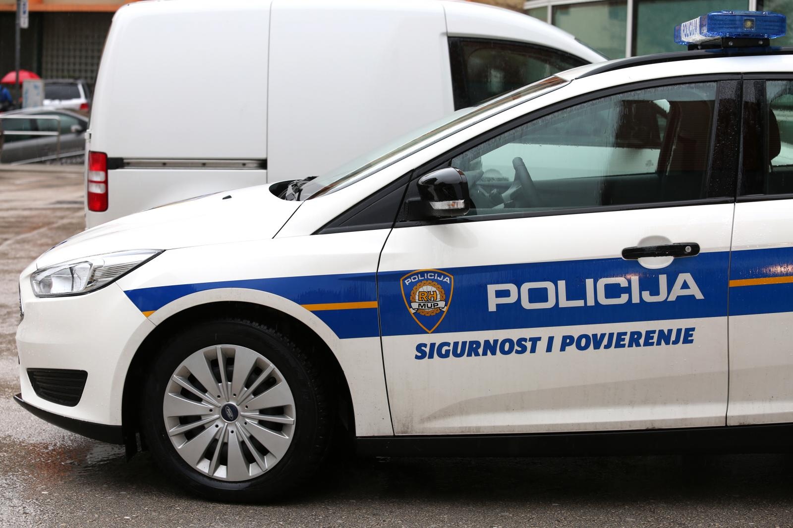 06.03.2018., Sibenik -Policijski automobili.Photo: Dusko Jaramaz/PIXSELL
