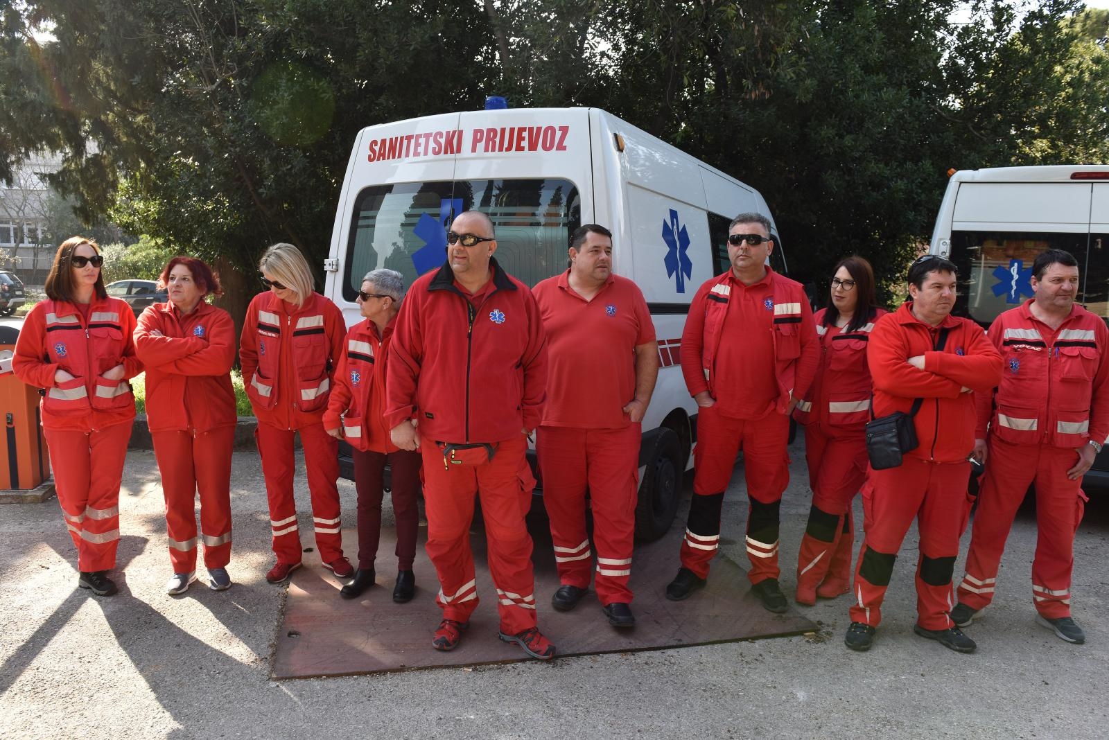 Šibenik: Sanitet šibenskog Doma zdravlja u štrajku solidarnosti