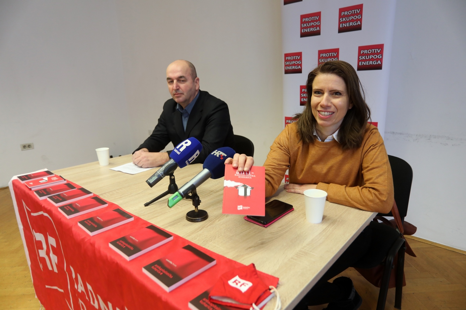 Rijeka: Konferenciju za medije Radničke fronte i Građanske inicijative protiv skupog Energa