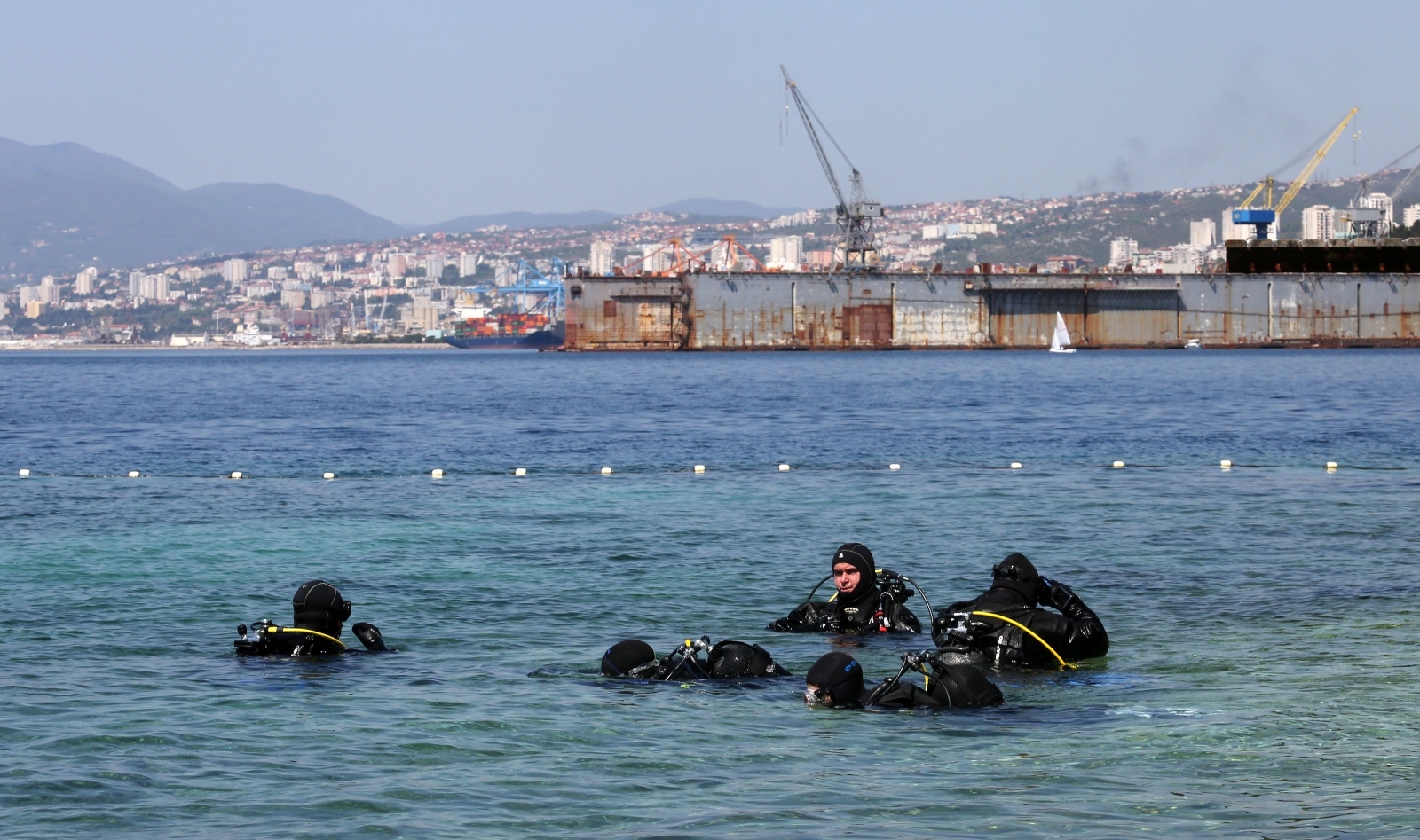 Rijeka: Rijetki kupači na gradskim plažama