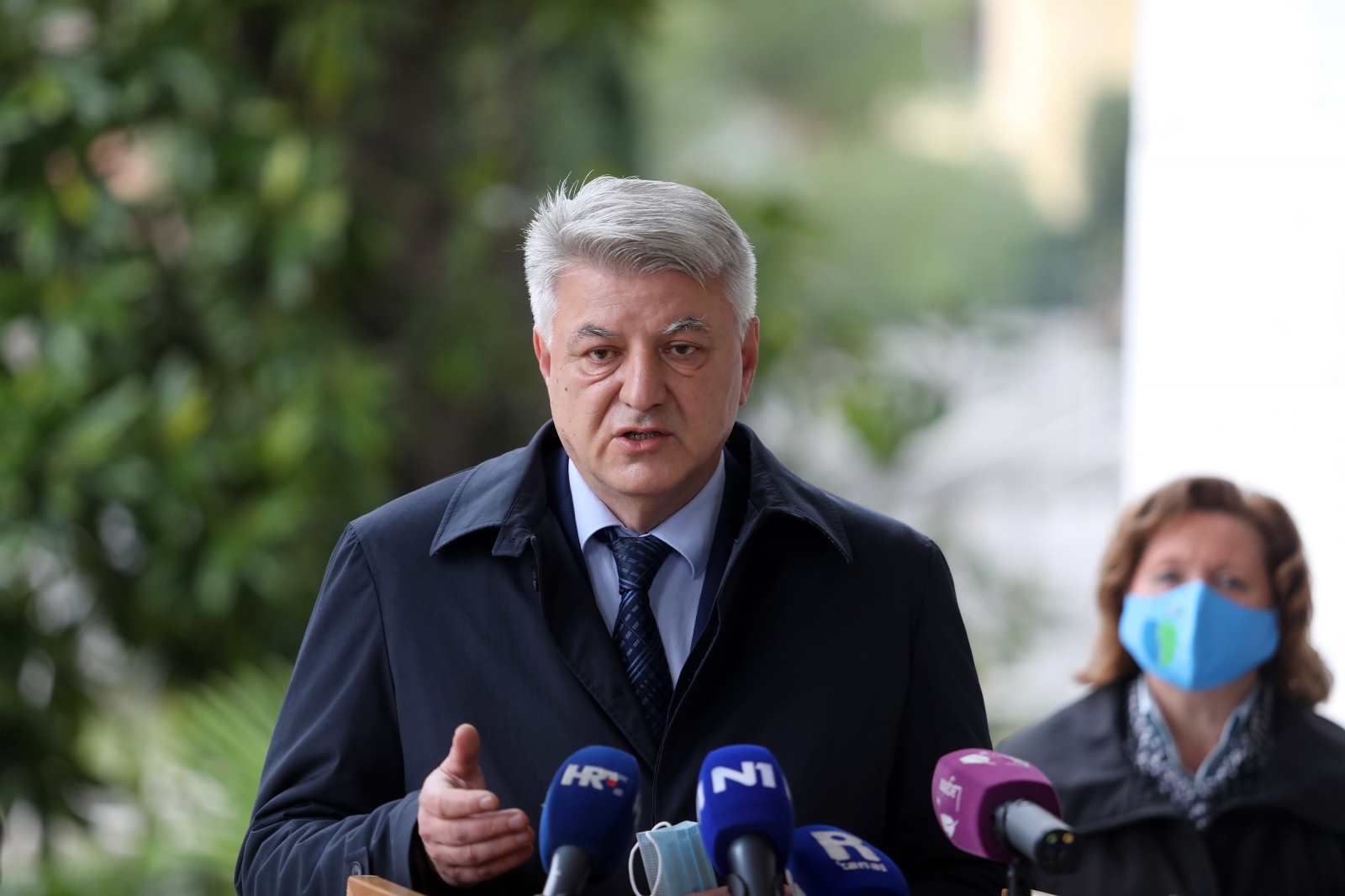 Rijeka: Redovna konferencija za medije župana Zlatka Komadine