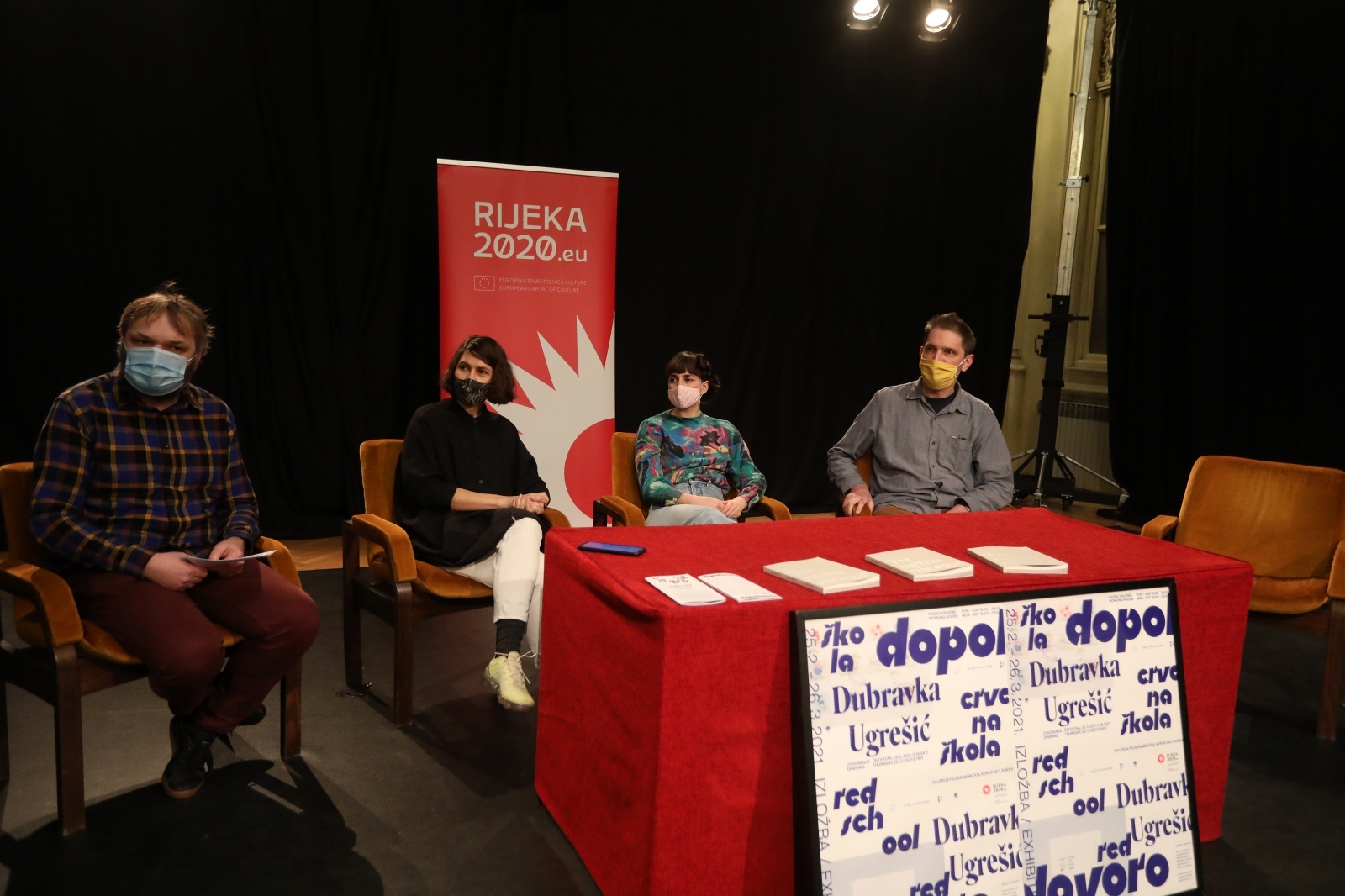 Rijeka: Najava izložbe “Crvena škola” Dubravke Ugrešić kao dio programa Dopolavoro Rijeka 2020. EPK