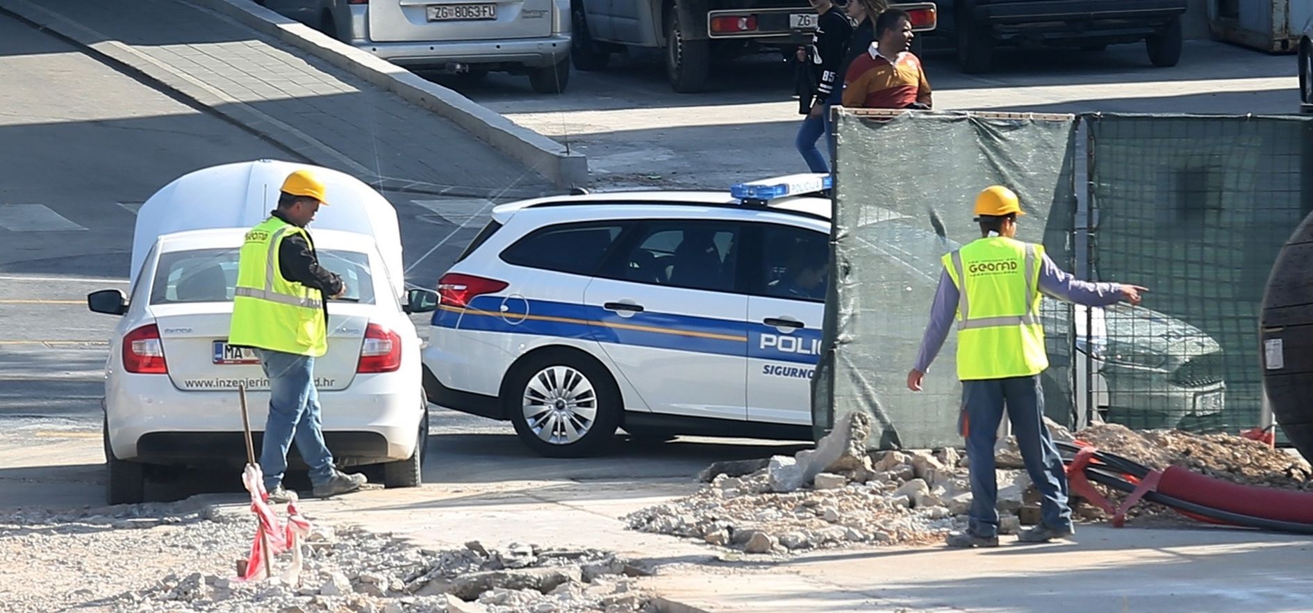 Šibenik: Probno miniranje na gradilištu Poljana Šibenik: Probno miniranje na gradilištu Poljana