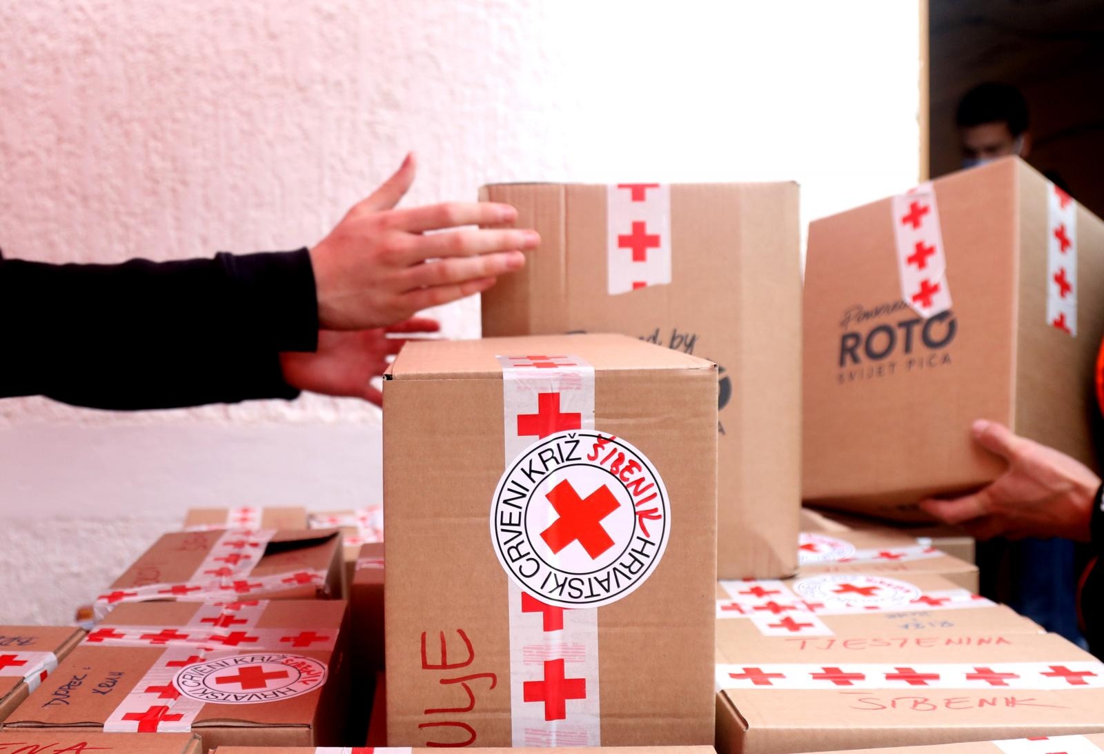 Šibenik: Crveni križ i Funcuti prikupljaju donacije za stradale u potresu