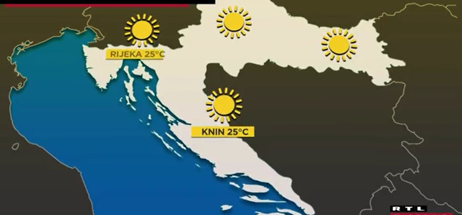 rijeka najtopliji