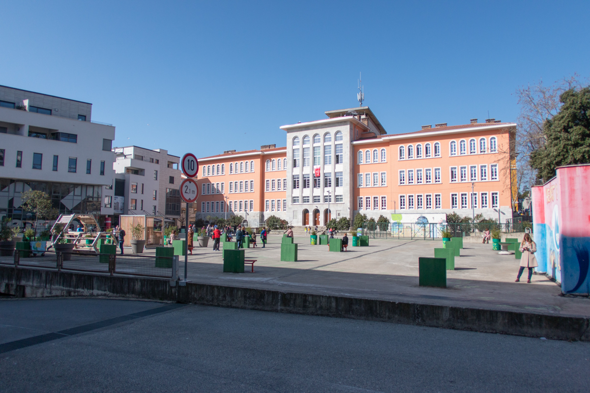 Škola Školarci Rijeka Učenici Torbe Odmor Prva Riječka Gimnazija-3