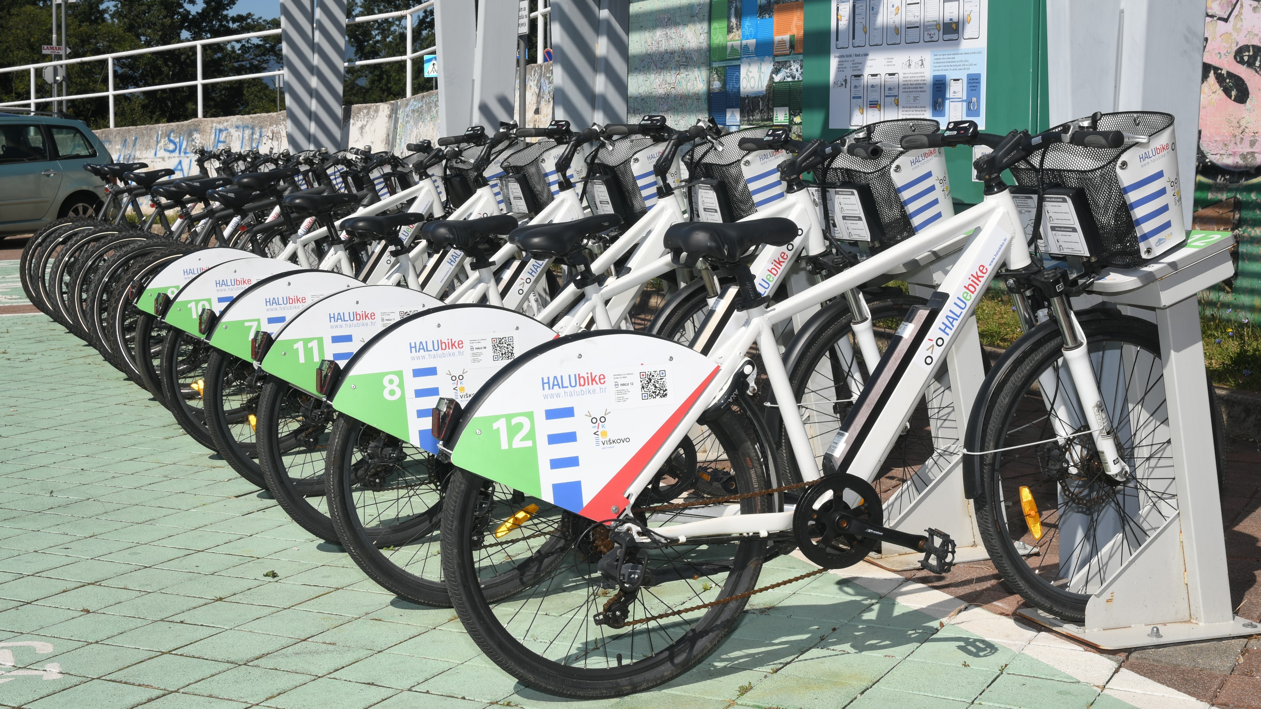 Milihovo bike-sharing halubike