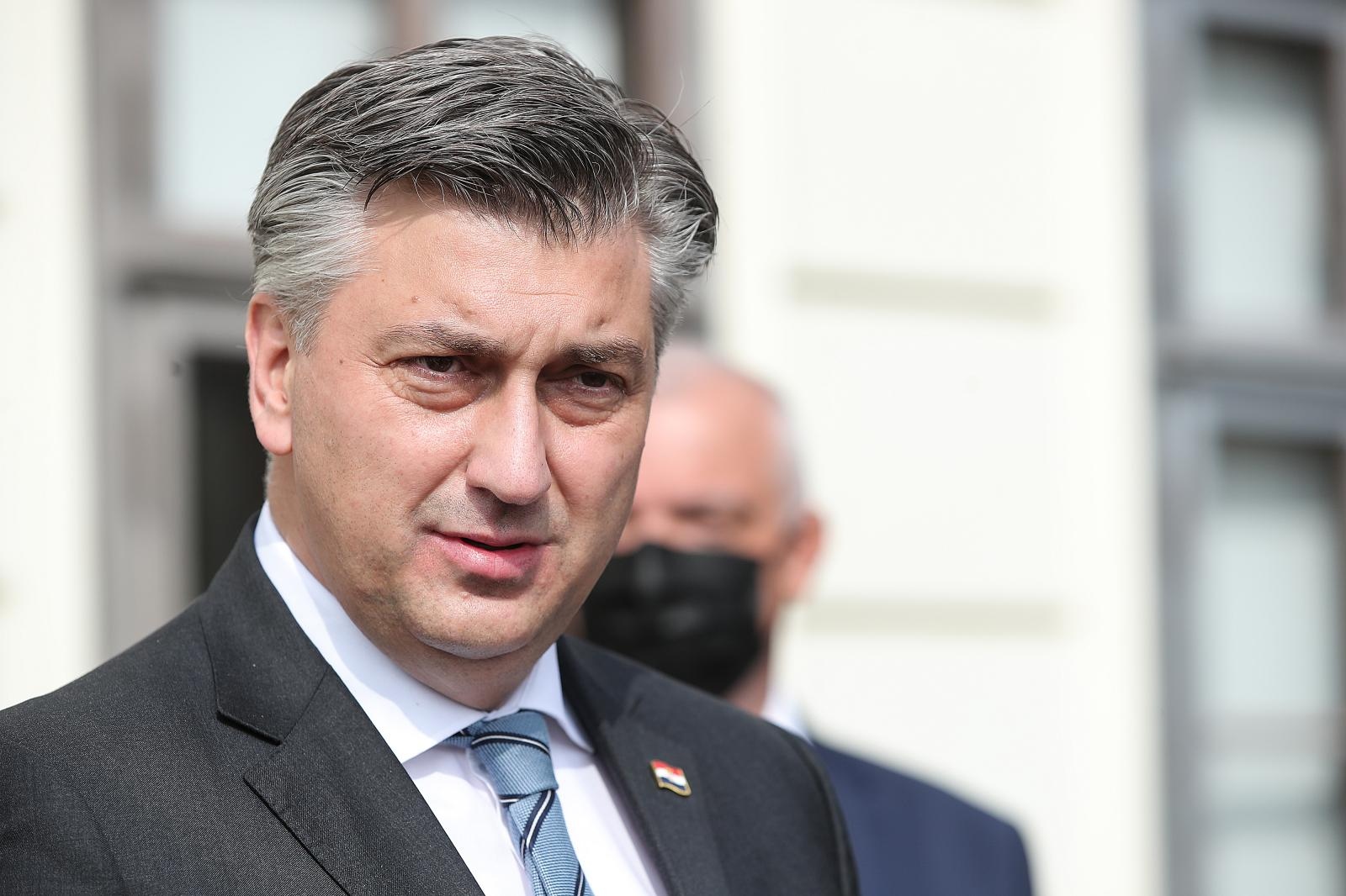 Premijer Plenković sastao se s gradonačelnikom Ivanić-Grada, Javorom Bojanom Lešom