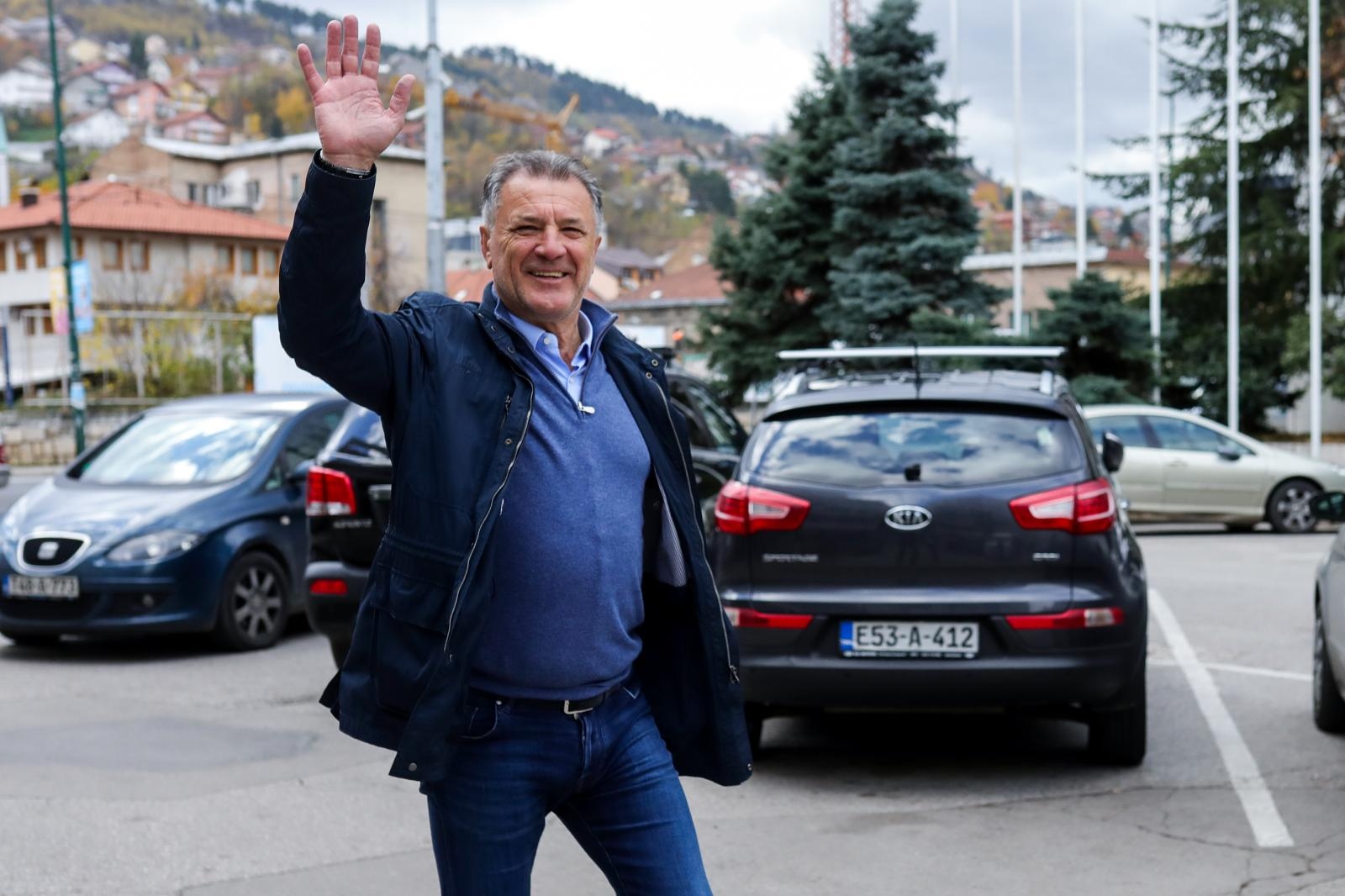 Zdravko Mamić uživa u šetnji Sarajevom