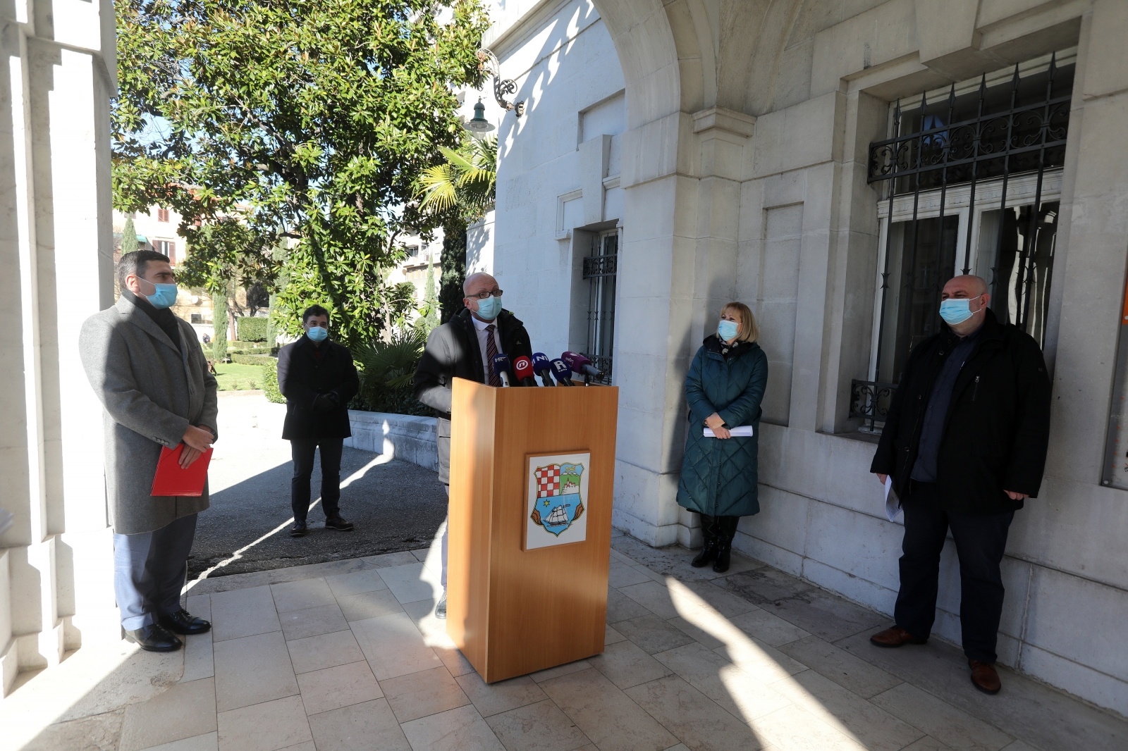 Rijeka: Konferencija za medije članova Kriznog stožera Civilne zaštite PGŽ Rijeka: Konferencija za medije članova Kriznog stožera Civilne zaštite PGŽ