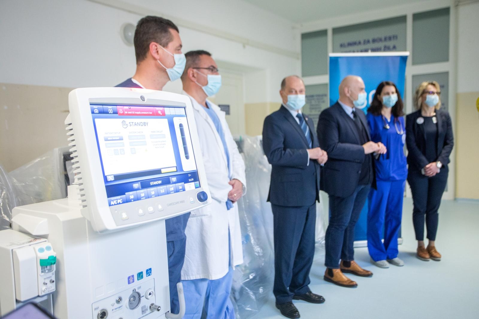 U KBC Rijeka otvoren još jedan COVID odjel i respiratorni centar U KBC Rijeka otvoren još jedan COVID odjel i respiratorni centar