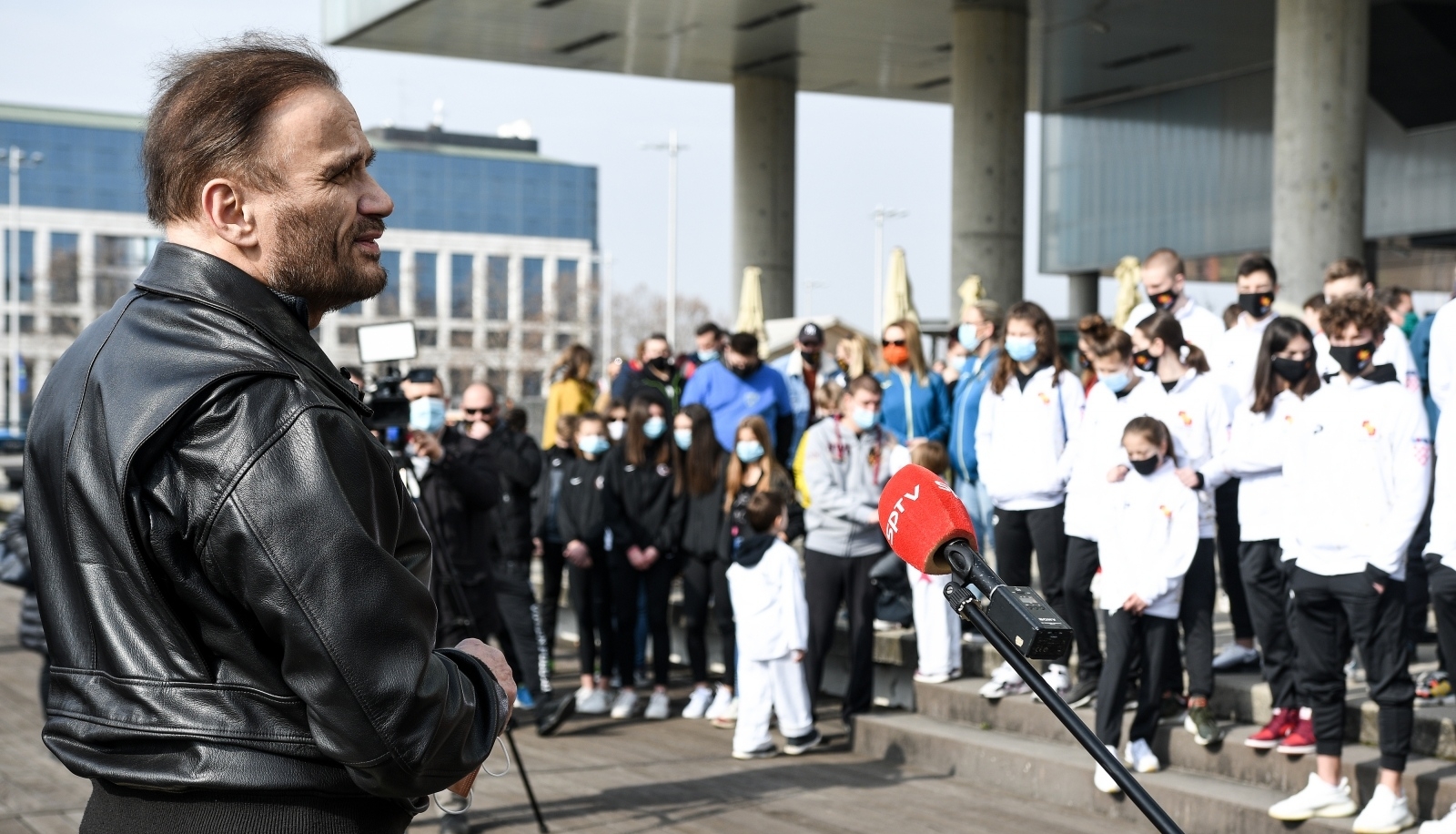 Zagreb: Taekwondaši prosvjedovali za otvaranje treninga
