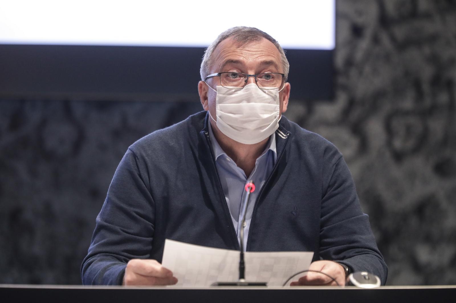 Zagreb: Konferencija za medije Stožera civilne zaštite RH Zagreb: Konferencija za medije Stožera civilne zaštite RH