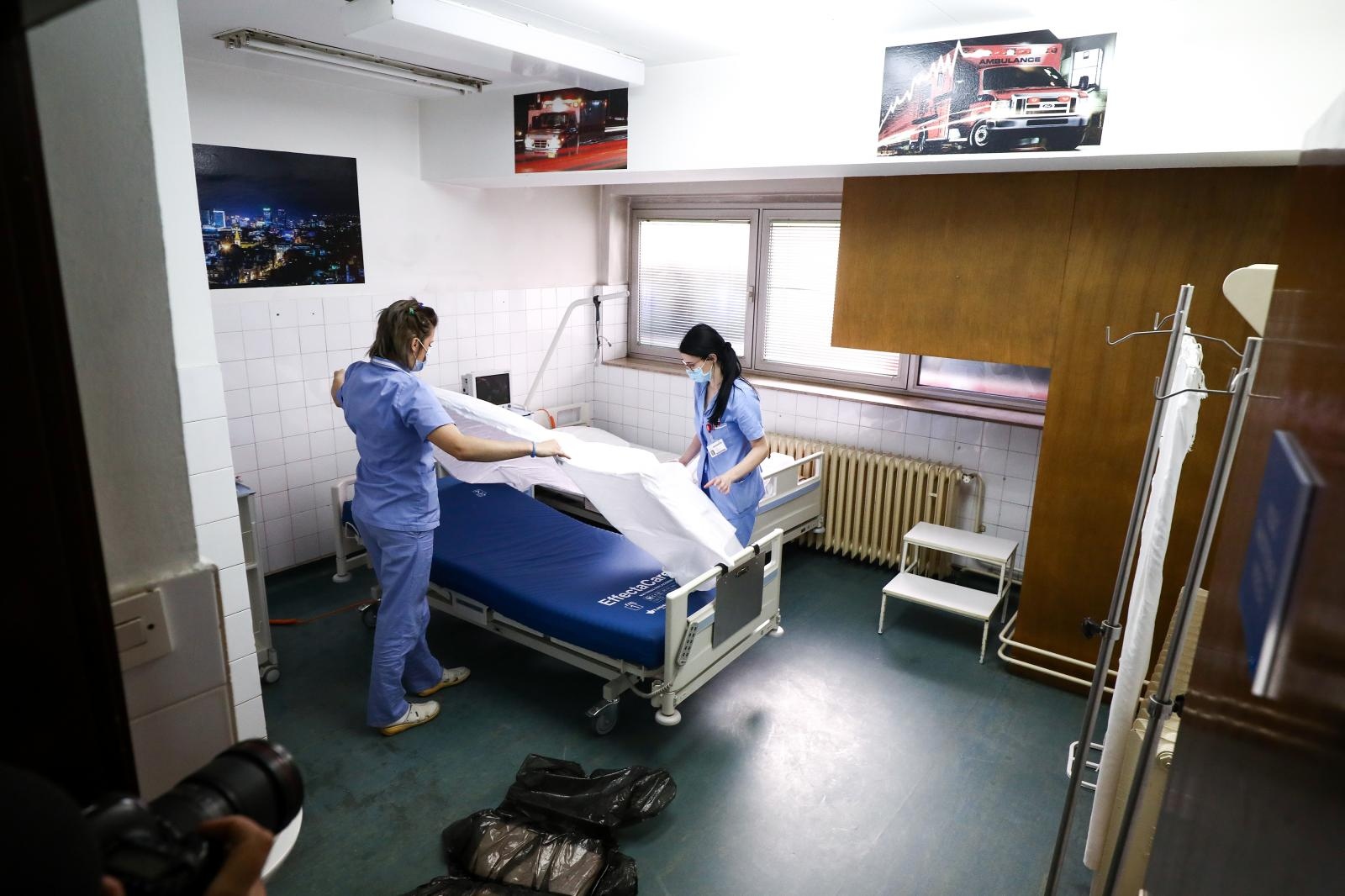 U sarajevskoj Općoj bolnici otvoren odjel za smještaj pacijenata zaraženih koronavirusom U sarajevskoj Općoj bolnici otvoren odjel za smještaj pacijenata zaraženih koronavirusom