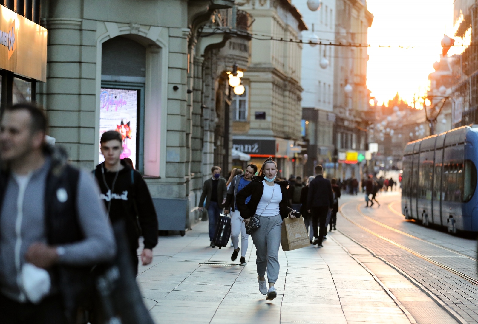Zagreb: Gradska svakodnevica u centru grada Zagreb: Gradska svakodnevica u centru grada