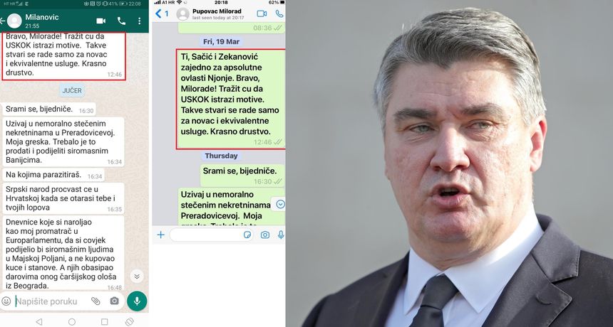 milanović pupovacc prepiska