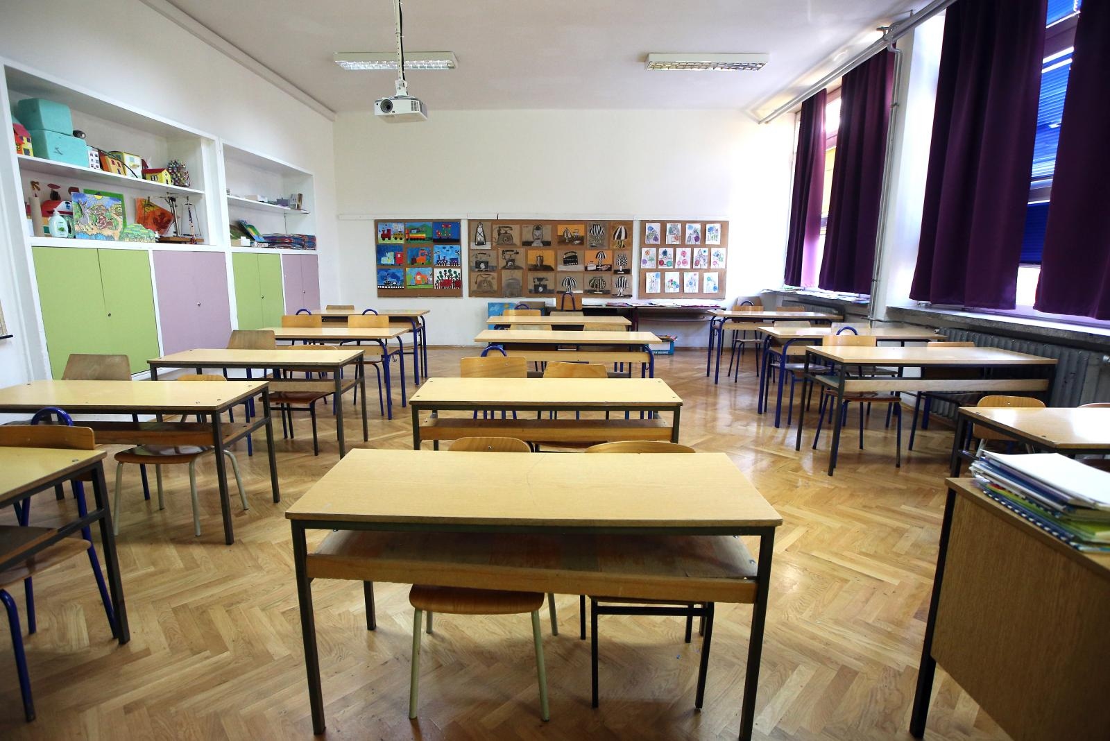 Šibenik: Školske učionice bit će prazne sljedeća dva tjedna