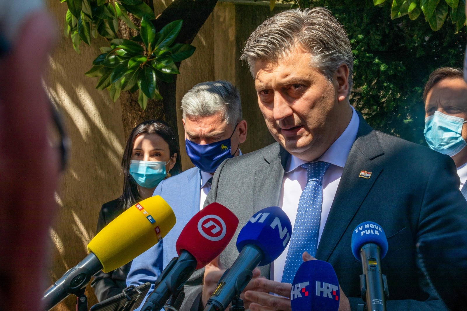 Pula: Premijer Andrej Plenković u službenom posjetu Istri Pula: Premijer Andrej Plenković u službenom posjetu Istri