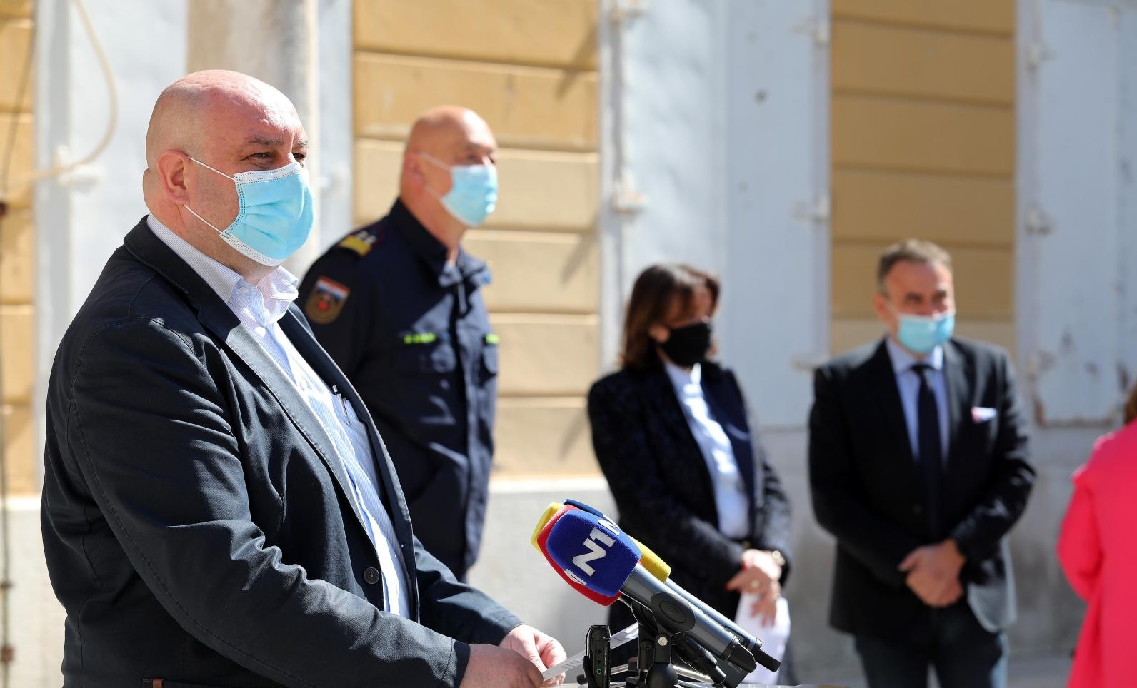 Rijeka: Konferencija za medije članova Kriznog stožera Civilne zaštite