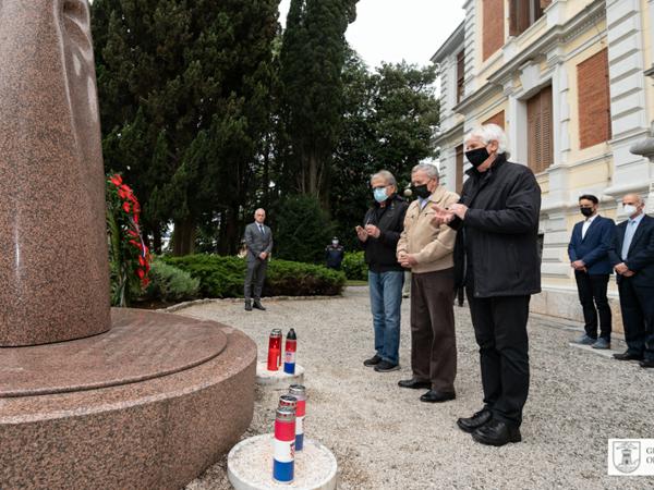 Foto Luigi Opatija, Grad Opatija, Polaganje vijenaca Oslobođenj