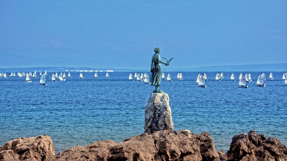 opatija jedrilice optimistic kup