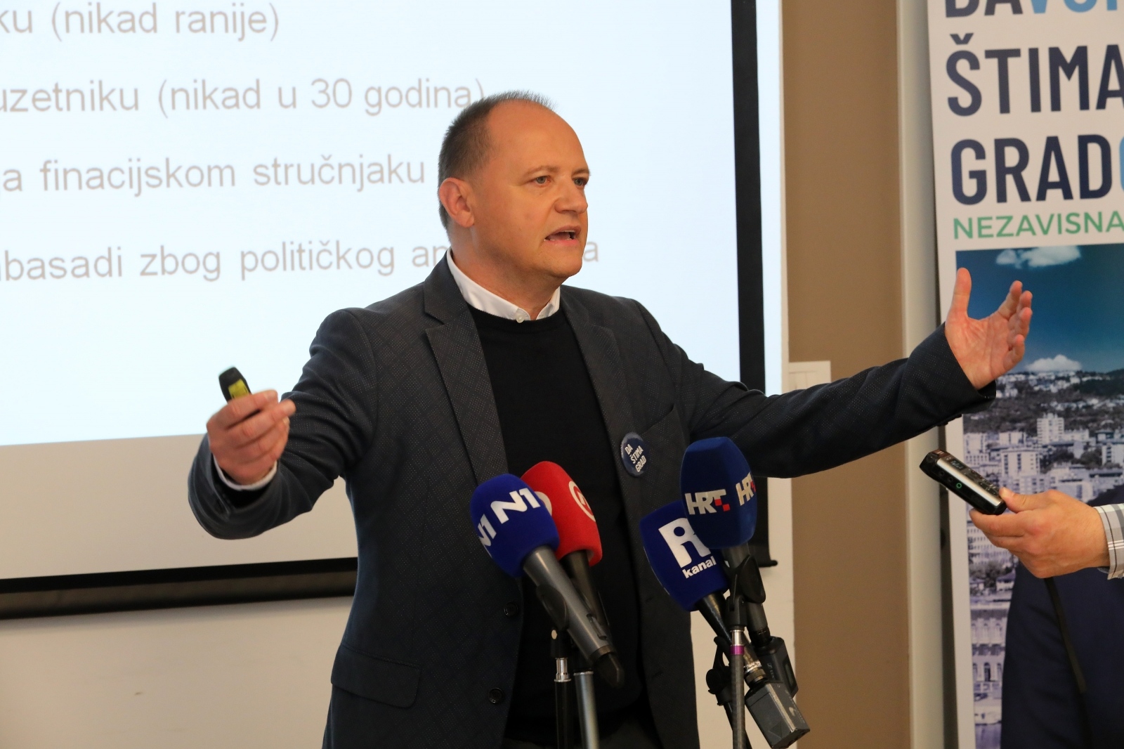 Rijeka: Kandidat za gradonačelnika, Davor Štimac, o pritiscima i “prljavoj” kampanji