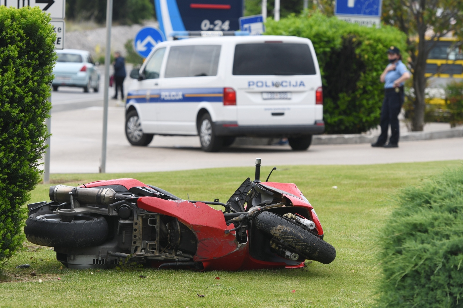 Šibenik: U prometnoj nesreći ozlijeđen motociklist Šibenik: U prometnoj nesreći ozlijeđen motociklist