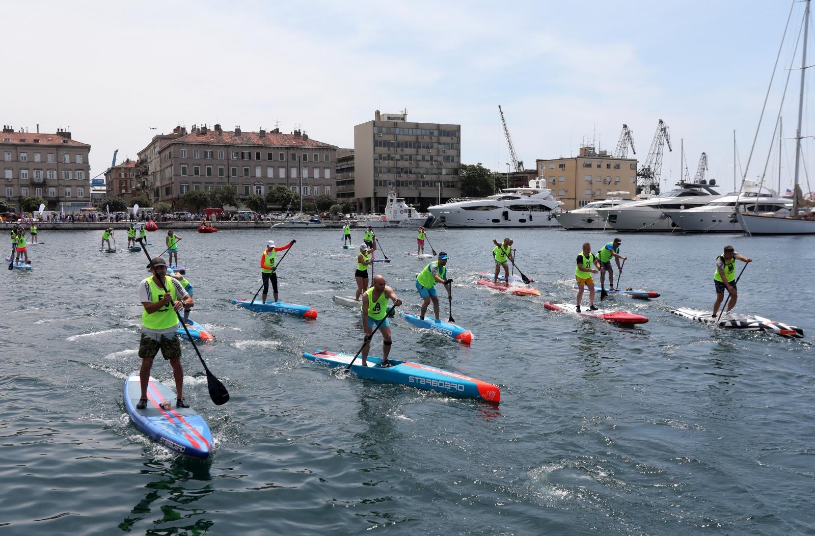 Rijeka: Održana 1.SUP regata Fiumanka Rijeka: Održana 1.SUP regata Fiumanka