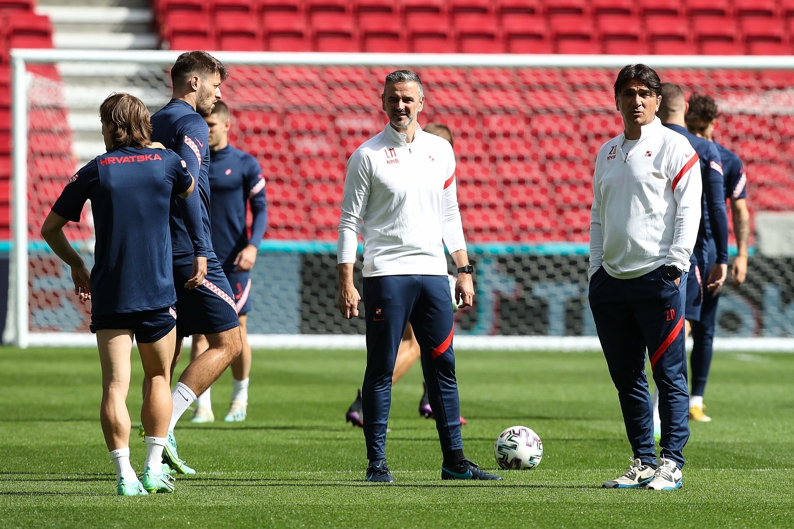 UEFA Europsko prvenstvo 2020, trening Hrvatske na Parkenu UEFA Europsko prvenstvo 2020, trening Hrvatske na Parkenu