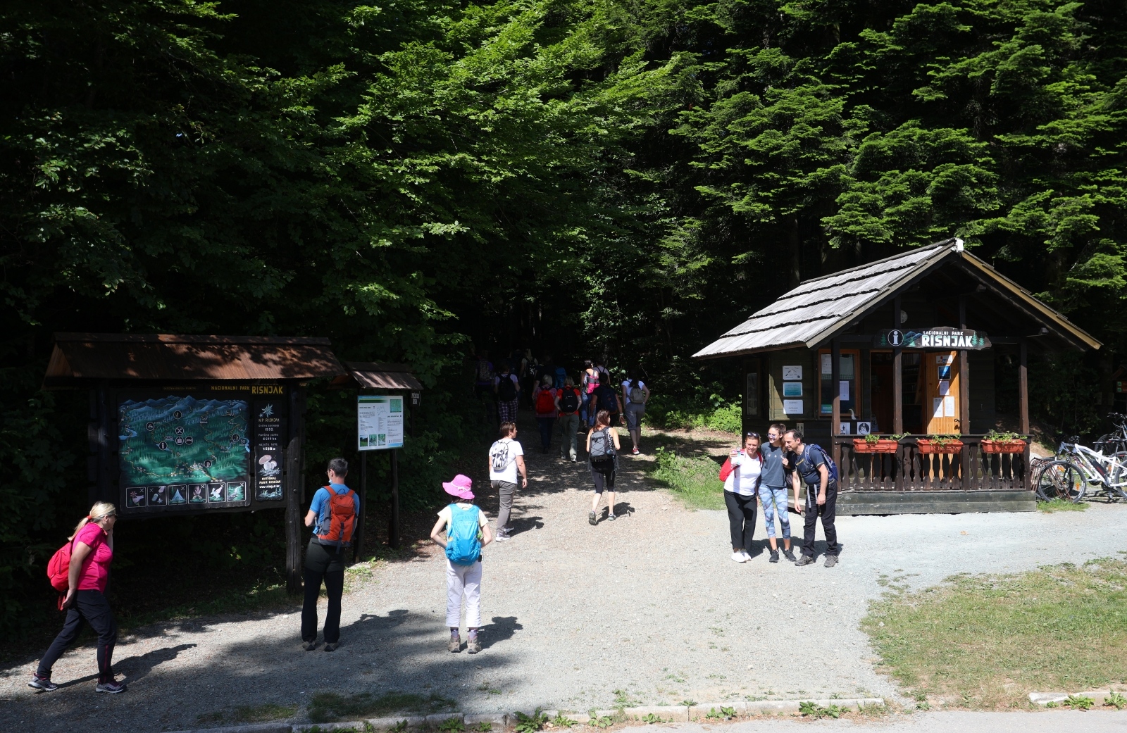 Spas od vrućina neki su danas potražili u Nacionalnom parku Risnjak