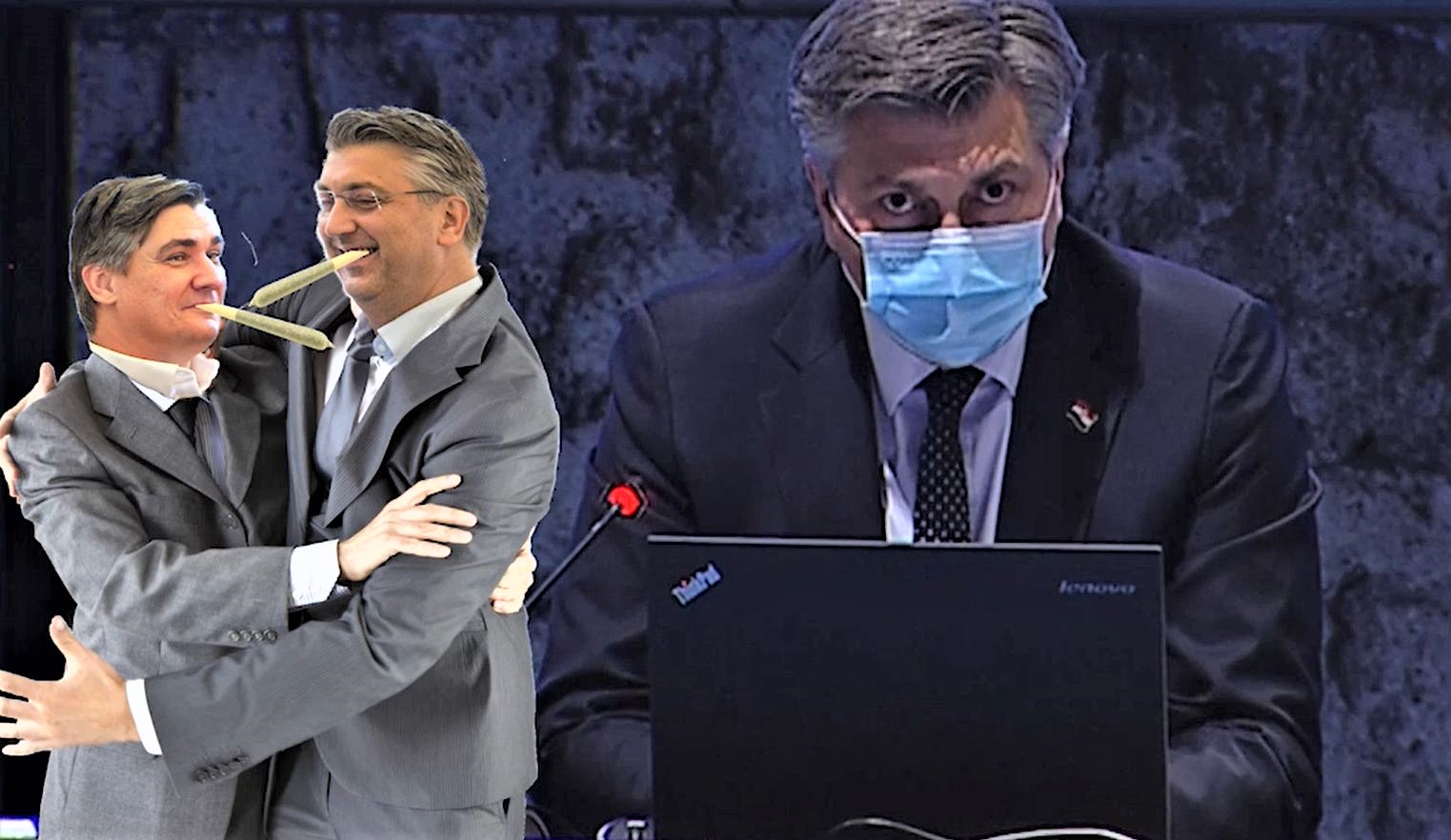 satira ažić milanović plenković jandroković