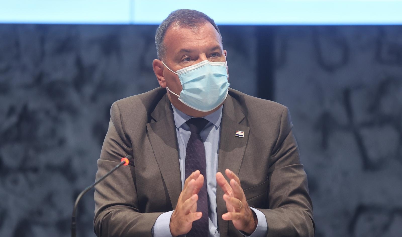 Zagreb: Nacionalni stožer za civilnu zaštitu održao konferenciju za medije Zagreb: Nacionalni stožer za civilnu zaštitu održao konferenciju za medije
