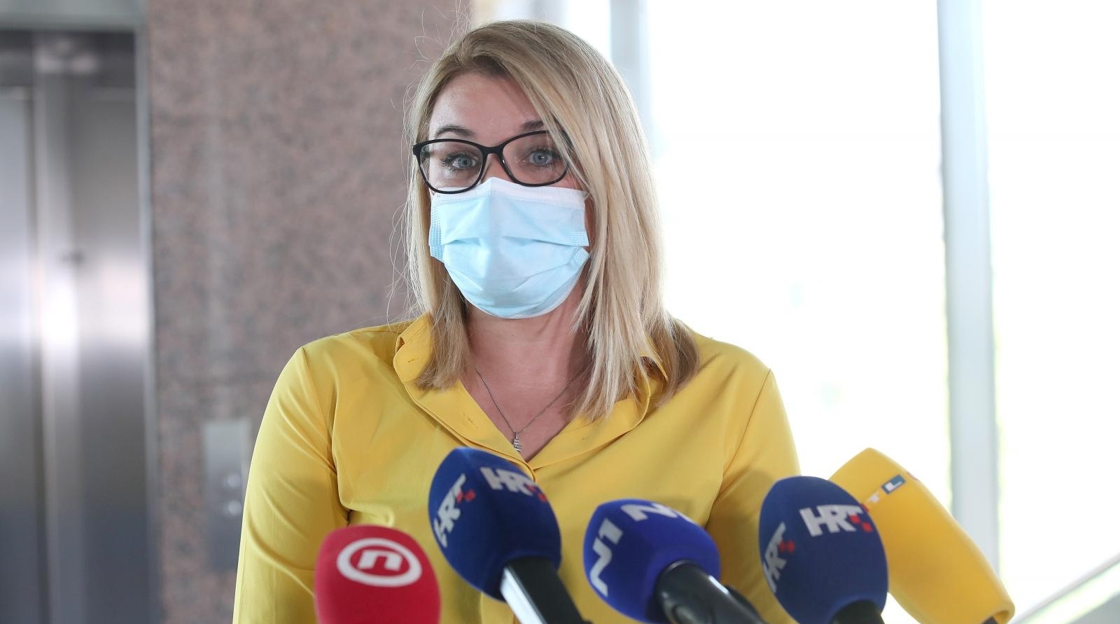 Zagreb: Ministrica Nikolina Brnjac obratila se medijima nakon sastanka užeg kabineta Vlade RH