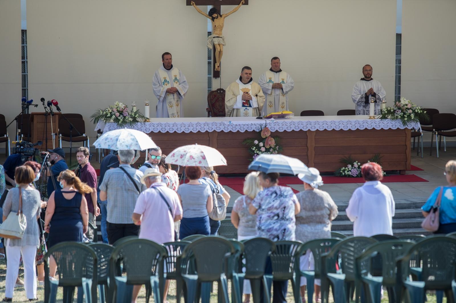 U Svetištu Majke Božje Trsatske održana je sveta misa povodom blagdana Velike Gospe
