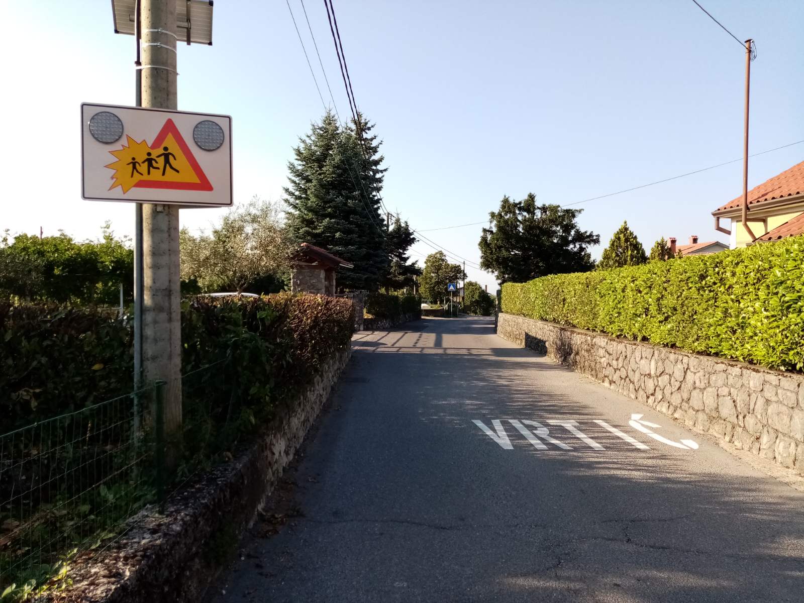 nova signalizacija kod vrtića Marčelji nova signalizacija kod vrtića Marčelji