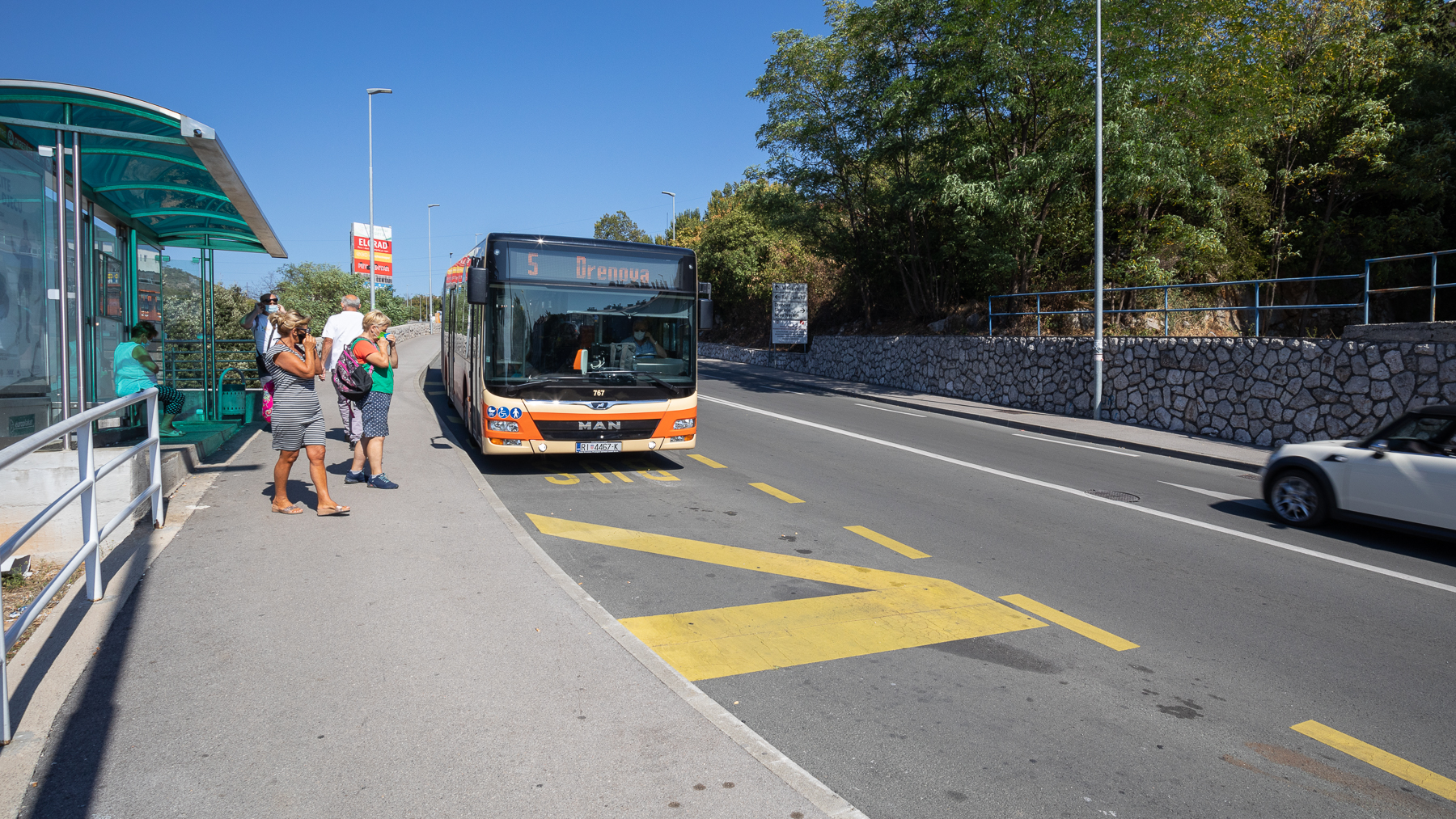 Ilustrativna Škurinje -2 autobus autotrolej