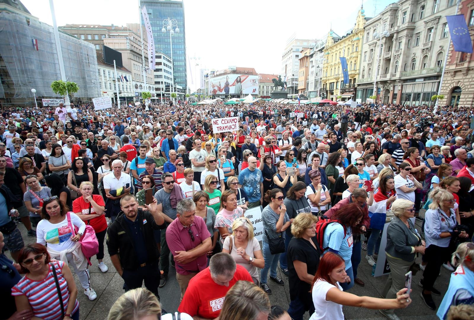 Zagreb: Na glavnom Trgu održan je Festival slobode 2.0 Zagreb: Na glavnom Trgu održan je Festival slobode 2.0