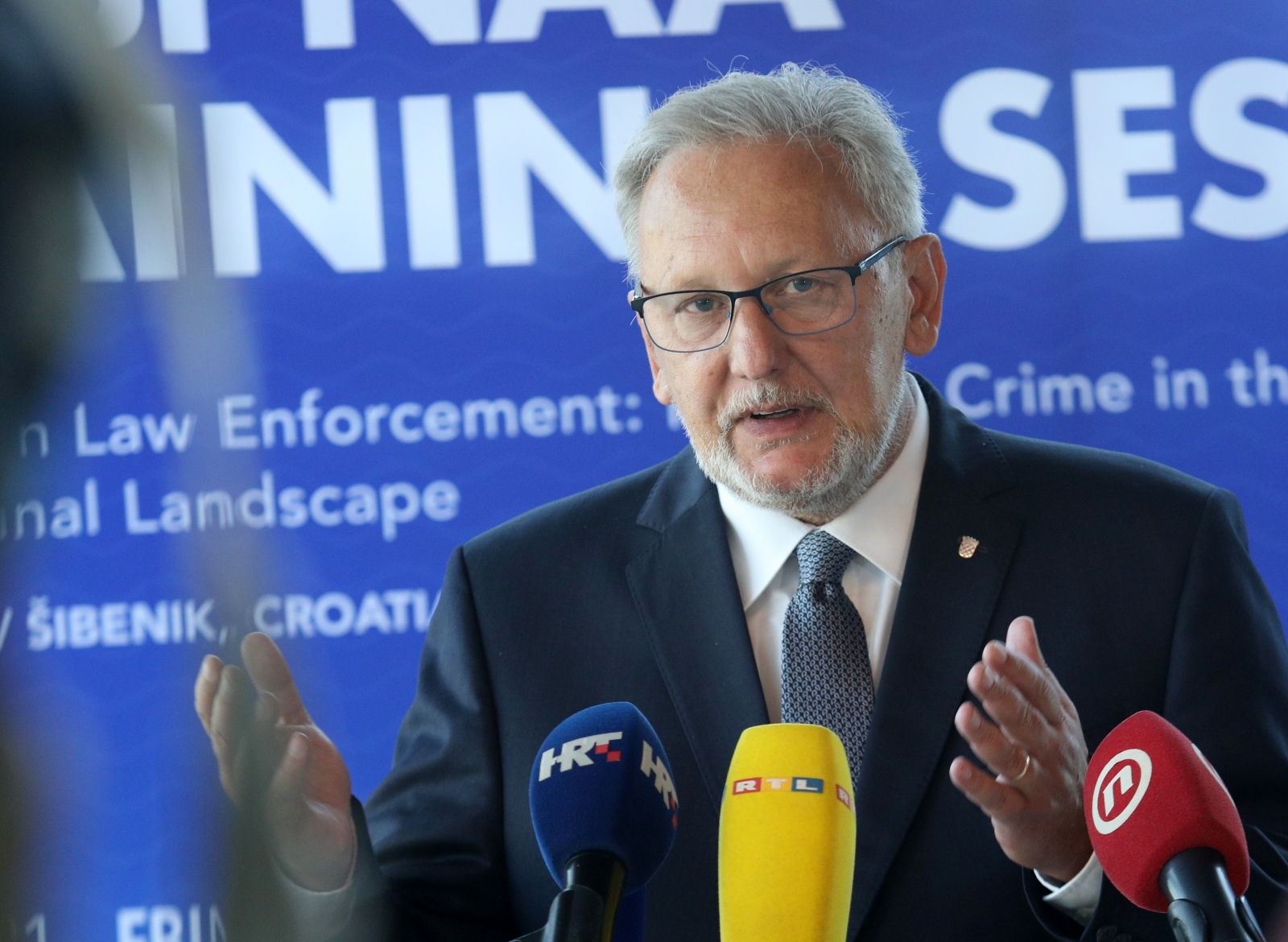 Konferencija europske podružnice FBI-eve nacionalne akademije, sudionicima se obratio Božinović