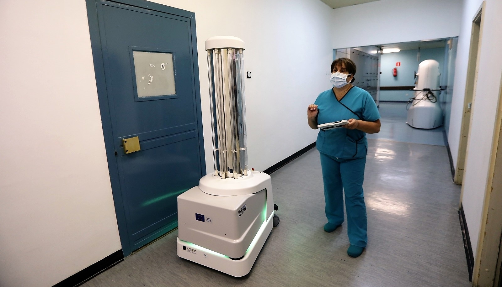 Predstavljanje autonomnog  UV robota za dezinfekciju na Klinici za urologiju KBC-a Rijeka