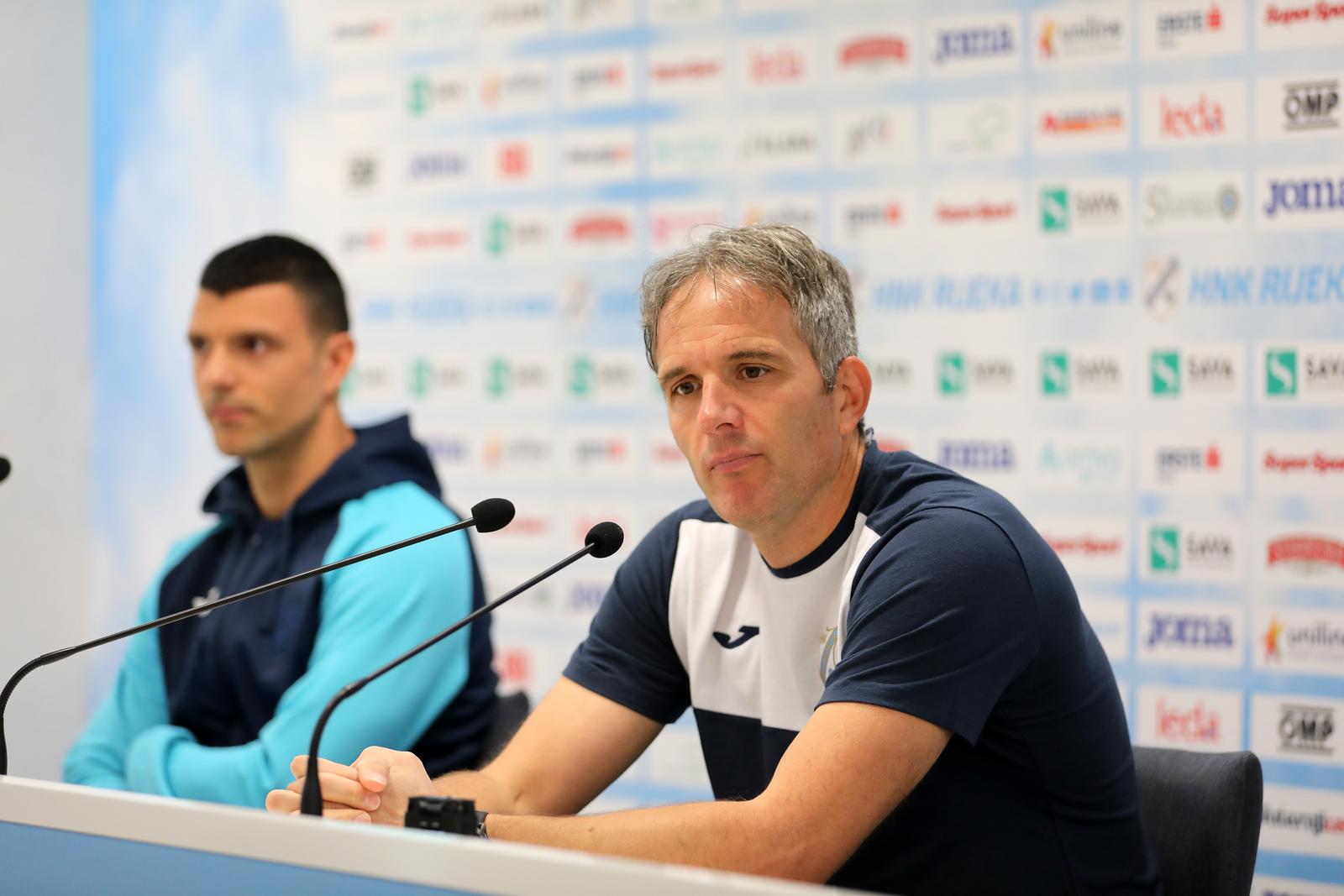 Konferencija za medije HNK Rijeka uoči utakmice protiv Dinama Konferencija za medije HNK Rijeka uoči utakmice protiv Dinama